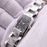 Burberry Signature Quartz Black Dial Silver Steel Strap Watch for Women - BU4210 Authentic Buy Shop Now