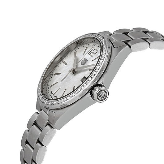 Tag Heuer Formula 1 Quartz Diamonds Mother of Pearl Dial Silver Steel Strap Watch for Women - WBJ131A.BA0666 Authentic Buy Shop Now