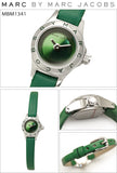 Marc Jacobs Blade Green Dial Green Leather Strap Watch for Women - MBM1341 Authentic Buy Shop Now