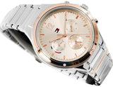 Tommy Hilfiger Eve Chronograph Quartz Pink Dial Silver Steel Strap Watch For Women - 1782279 Authentic Buy Shop Now