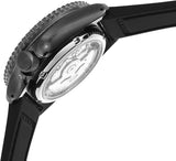 Seiko 5 Sport Automatic Black Dial Black Silicone Strap Watch For Men - SRPD65K3 Authentic Buy Shop Now