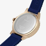 Guess Crown Jewel Diamonds White Dial Blue Rubber Strap Watch for Women - GW0411L2 Authentic Buy Shop Now