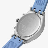 Guess Heiress Diamonds Blue Dial Blue Rubber Strap Watch for Women - GW0407L1 Authentic Buy Shop Now