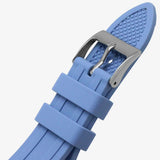 Guess Heiress Diamonds Blue Dial Blue Rubber Strap Watch for Women - GW0407L1 Authentic Buy Shop Now