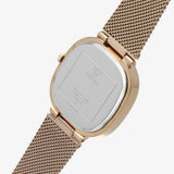 Guess Tapestry Diamonds Rose Gold Dial Rose Gold Mesh Bracelet Watch for Women - GW0354L3 Authentic Buy Shop Now