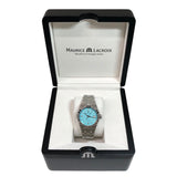 Maurice Lacroix Aikon Automatic Limited Summer Edition Blue Dial Silver Steel Strap Watch For Men - AI6008-SS00F-431-1 Authentic Buy Shop Now