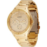 Guess Scope Gold Dial Gold Steel Strap Watch for Men - GW0454G2 Authentic Buy Shop Now