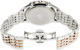 Emporio Armani Beta Chronograph Grey Dial Two Tone Steel Strap Watch For Men - AR1864 Authentic Buy Shop Now