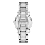 Burberry The City Diamonds Silver Dial Silver Steel Strap Watch for Women - BU9125 Authentic Buy Shop Now