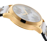 Gucci G Timeless Quartz White Dial White Leather Strap Watch For Women - YA1264109 Authentic Buy Shop Now