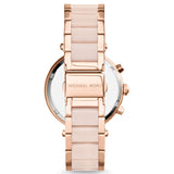 Michael Kors Parker Pink Dial Two Tone Steel Strap Watch for Women - MK5896 Authentic Buy Shop Now