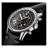 Breitling Navitimer Ref. 806 1959 Re-Edition Black Dial Brown Leather Strap Watch for Men - AB0910371B1X1 Authentic Buy Shop Now