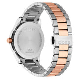 Gucci G Timeless Silver Dial Two Tone Steel Strap Watch For Men - YA126447 Authentic Buy Shop Now