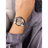 Gucci G Timeless Brown Dial Silver Steel Strap Watch For Men - YA126406 Authentic Buy Shop Now