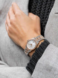 Gucci G Timeless Diamonds Mother of Pearl Dial Two Tone Steel Strap Watch For Women - YA126544 Authentic Buy Shop Now