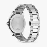 Gucci G Timeless Brown Dial Silver Steel Strap Watch For Men - YA126445 Authentic Buy Shop Now