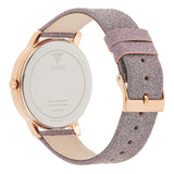 Guess Mariposa Pink Dial Pink Leather Strap Watch for Women - GW0008L2 Authentic Buy Shop Now