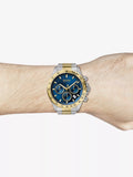 Hugo Boss Hero Blue Dial Two Tone Steel Strap Watch for Men - 1513767 Authentic Buy Shop Now