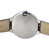 Cartier Ballon Bleu De Cartier Blue Dial Blue Leather Strap Watch for Men - WSBB0027 Authentic Buy Shop Now