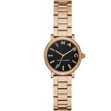 Marc Jacobs Roxy Black Dial Rose Gold Steel Strap Watch for Women - MJ3569 Authentic Buy Shop Now