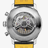 Breitling Navitimer B01 Chronograph 46 Black Dial Black Leather Strap Watch for Men - AB0137211B1P1 Authentic Buy Shop Now