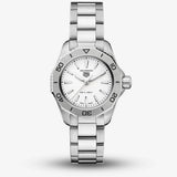Tag Heuer Aquaracer Professional 200 Quartz White Dial Silver Steel Strap Watch for Women - WBP1411.BA0622 Authentic Buy Shop Now