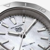 Tag Heuer Aquaracer Professional 200 Quartz Mother of Pearl Dial Silver Steel Strap Watch for Women - WBP1418.BA0622 Authentic Buy Shop Now