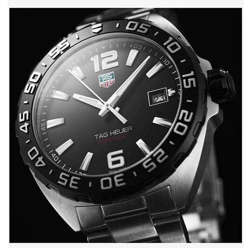 Tag Heuer Formula 1 Black Dial Watch for Men - WAZ1110.BA0875 Authentic Buy Shop Now