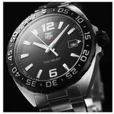 Tag Heuer Formula 1 Quartz Black Dial Silver Steel Strap Watch for Men - WAZ1110.BA0875 Authentic Buy Shop Now