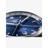 Tag Heuer Carrera Twin Time Blue Dial Silver Steel Strap Watch for Men - WBN201A.BA0640 Authentic Buy Shop Now