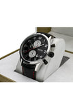 Hugo Boss Aeroliner Black Dial Black Leather Strap Watch for Men - 1512631 Authentic Buy Shop Now
