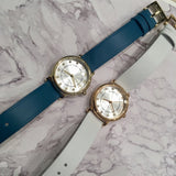 Marc Jacobs Roxy Silver Dial Green Leather Strap Watch for Women - MJ1633 Authentic Buy Shop Now