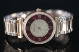 Michael Kors Catlin Quartz Rose Gold Dial Rose Gold Steel Strap Watch For Women - MK3412 Authentic Buy Shop Now