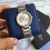 Coach Sport Diamonds Gold Dial Gold Steel Strap Watch for Women - 14502195 Authentic Buy Shop Now
