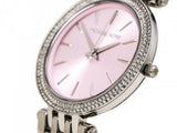 Michael Kors Darci Crystal Pink Dial Silver Stainless Steel Strap Watch for Women - MK3352 Authentic Buy Shop Now