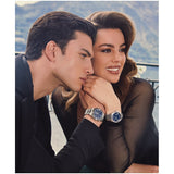Guess Luna Diamonds Blue Dial Silver Steel Strap Watch for Women - GW0307L1 Authentic Buy Shop Now