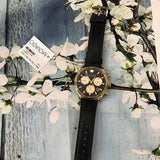 Movado Heritage Chronograph Calendoplan Blue Dial Black Leather Strap Watch for Men - 3650006 Authentic Buy Shop Now