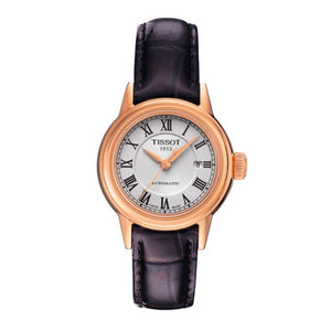 Tissot T Classic Carson White Dial Brown Leather Strap Watch For Women - T085.207.36.013.00 Authentic Buy Shop Now