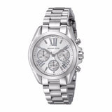Michael Kors Bradshaw Chronograph Silver Dial Silver Steel Strap Watch for Women - MK6174 Authentic Buy Shop Now