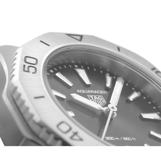 Tag Heuer Aquaracer Professional 200 Quartz Black Dial Silver Steel Strap Watch for Women - WBP1410.BA0622 Authentic Buy Shop Now