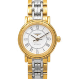 Longines Presence 25.5mm Automatic White Dial Two Tone Steel Strap Watch for Women - L4.321.2.11.7 Authentic Buy Shop Now