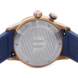 Maurice Lacroix Pontos Divers Limited Edition Blue Dial Blue Leather Strap Watch For Men - PT6248-BRZ0B-430-4 Authentic Buy Shop Now