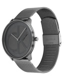 Calvin Klein Minimal Grey Dial Grey Mesh Bracelet Watch for Men - K3M517P4 Authentic Buy Shop Now