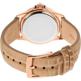 Michael Kors Mini Everest Crystals White Dial Brown Leather Strap Watch for Women - MK4719 Authentic Buy Shop Now