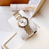 Versace V-Flare Quartz Silver Dial Gold Steel Strap Watch for Women - VEBN00818 Authentic Buy Shop Now