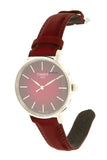 Tissot Everytime Lady Burgundy Dial Burgundy Leather Strap Watch for Women - T143.210.17.331.00 Authentic Buy Shop Now
