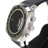 Gucci Grip Chronograph Black Dial Black Rubber Strap Watch For Men - YA157301 Authentic Buy Shop Now