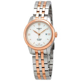 Tissot T Classic Le Locle Automatic Silver Dial Two Tone Steel Strap Watch For Women - T006.207.22.038.00 Authentic Buy Shop Now