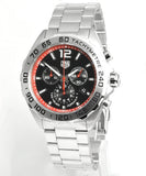 Tag Heuer Formula 1 Chronograph Black Dial Silver Steel Strap Watch for Men - CAZ101Y.BA0842 Authentic Buy Shop Now