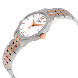 Tissot T Classic Tradition Lady White Dial Two Tone Steel Strap Watch For Women - T063.210.22.037.01 Authentic Buy Shop Now